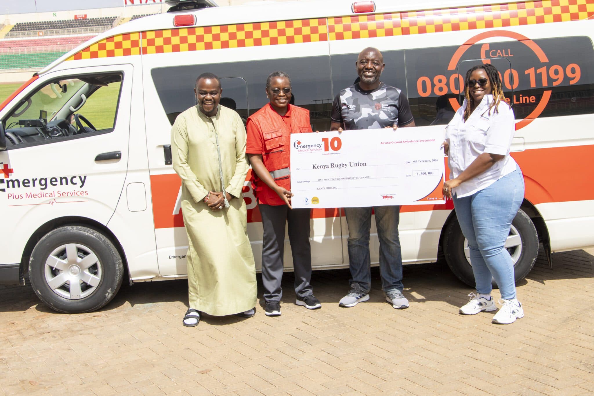 Emergency Plus Medical Services Backs 2026 HSBC SVNS2 with KES 1.5 Million Safety and Emergency Care Support